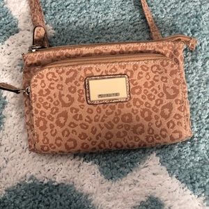 Strada cheetah cross body bag (Never used)